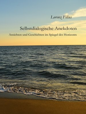 cover image of Selbstdialogische Anekdoten